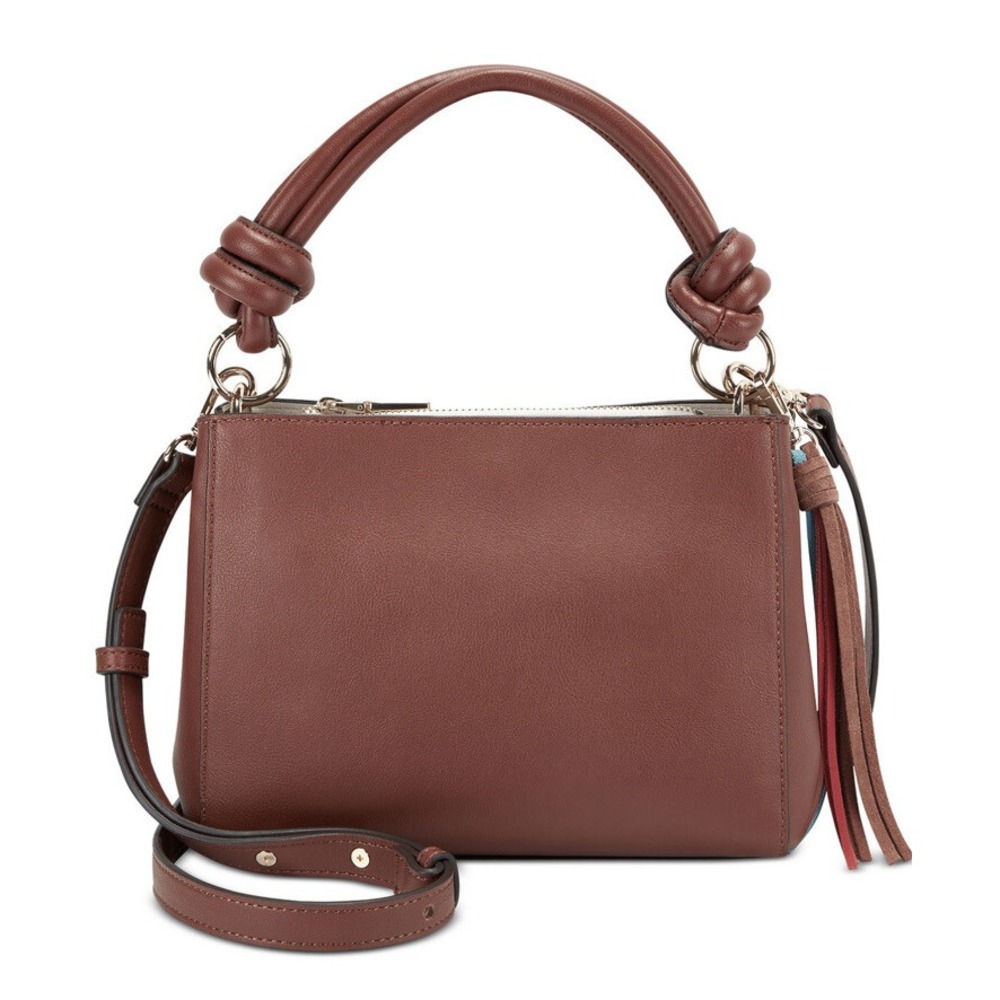 Inc international concepts Jennifer knot crossbody bag brown B000354